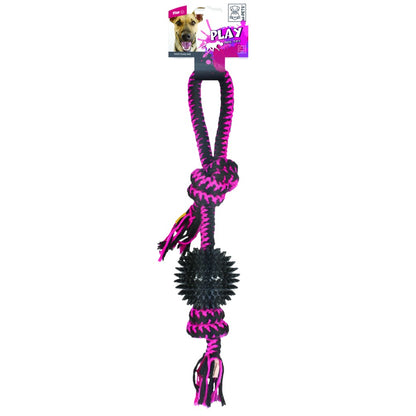 M–Pets TWIST Prickly Ball – Blue, Pink, Yellow