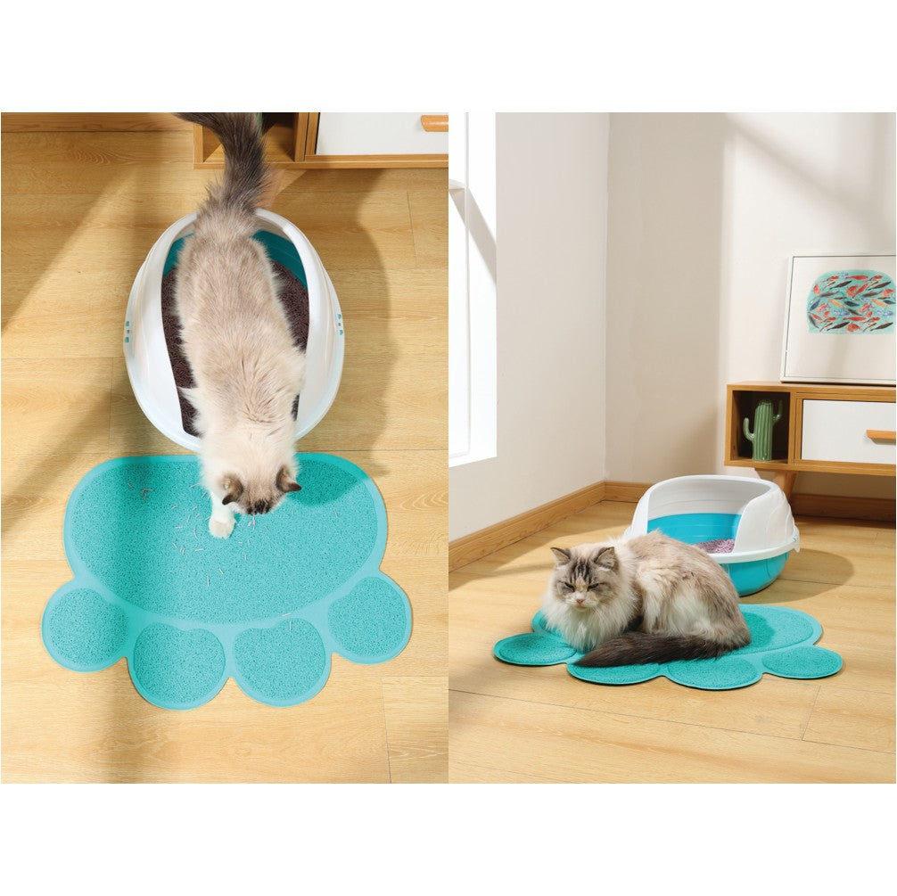 MPETS PAW Cat Litter Mat