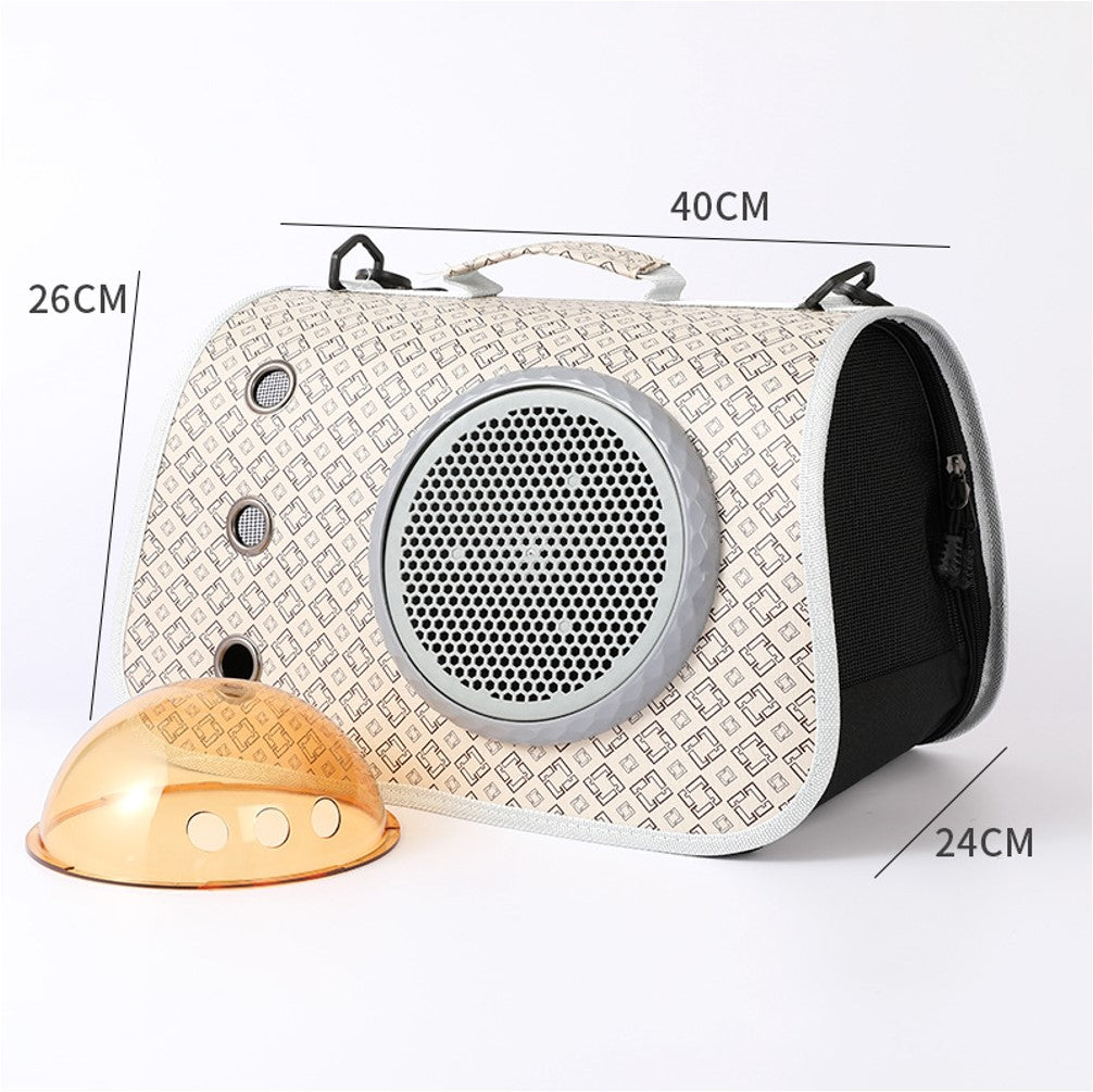 Adjustable Shoulder Strap Pet Carrier Bag (Md) 42*26*24cm