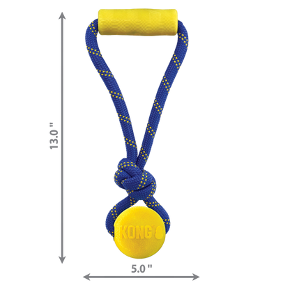 KONG Jaxx Brights Tug w/Ball Assorted