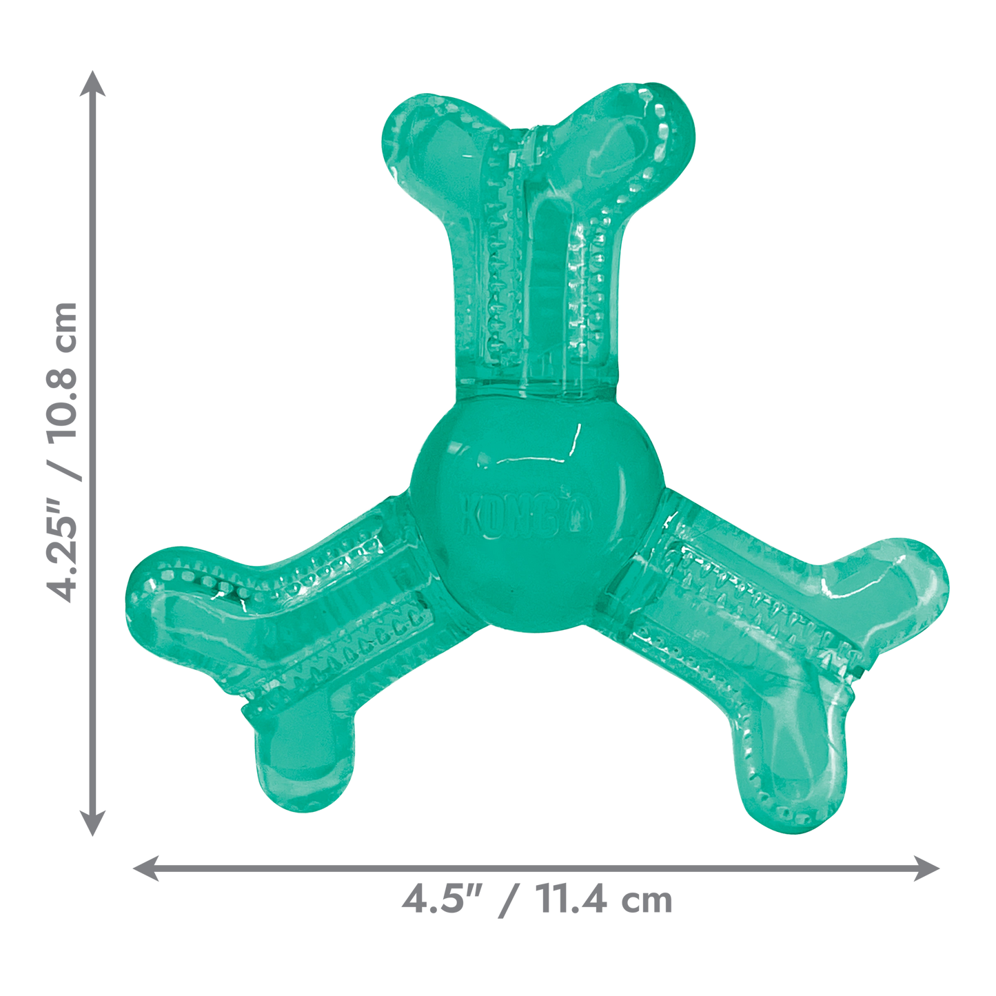 KONG Squeezz Dental Roller Bone