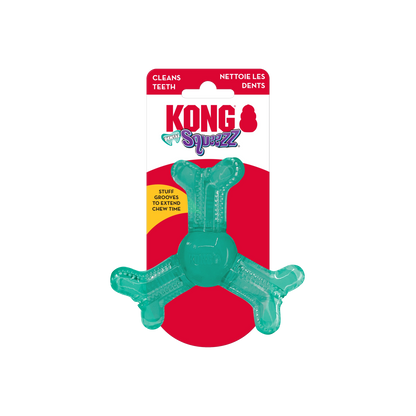 KONG Squeezz Dental Roller Bone