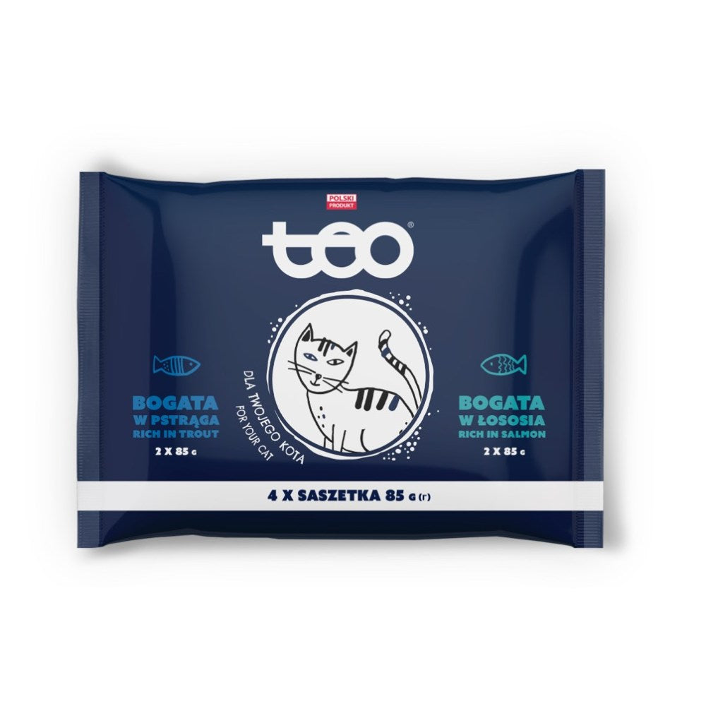 TEO Cat Pouches - 4pcs (85Gr)