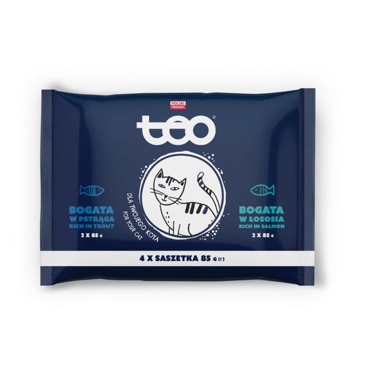 TEO Cat Pouches - 4pcs (85Gr)