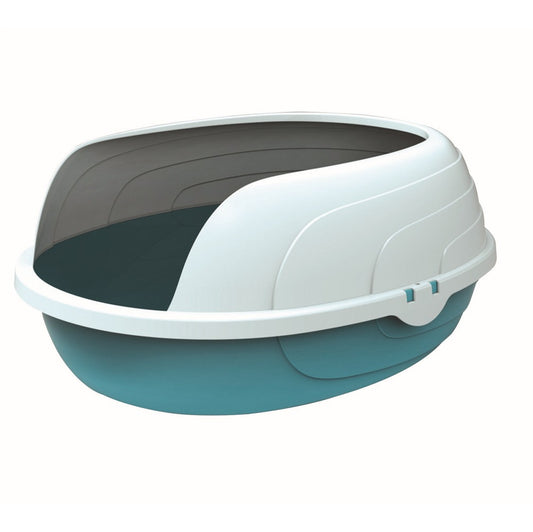 MPETS SHERBIN Cat Litter Tray with Rim