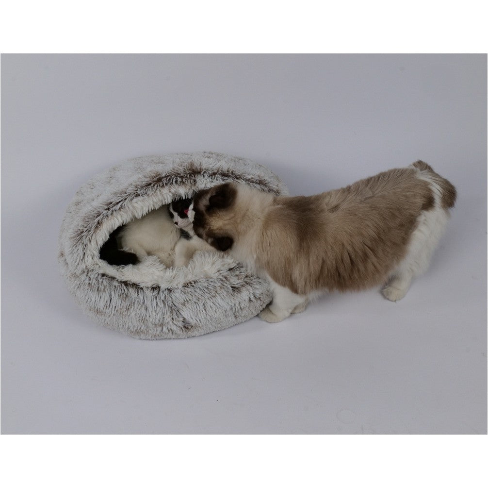 MPETS SNUGO ECO Cat Bed - Gray