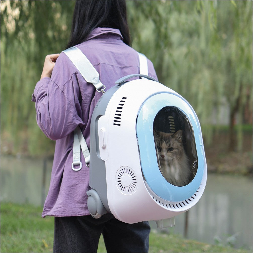 MPETS TROLLEY Pet Travel Backpack