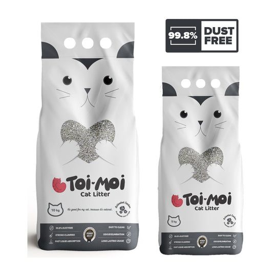 TOI-MOI Natura Activated Carbon Clumping Cat Litter