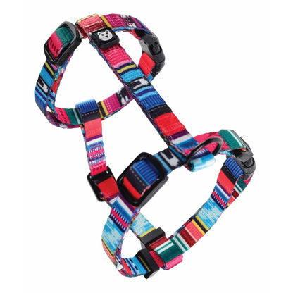 MPETS URBAN STYLE Jazz Stripes Cat ECO Set (harness & leash)