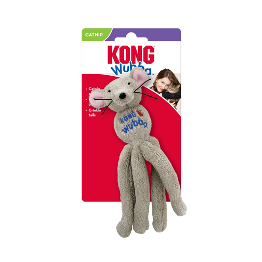 KONG Cat Wubba Mouse Assorted