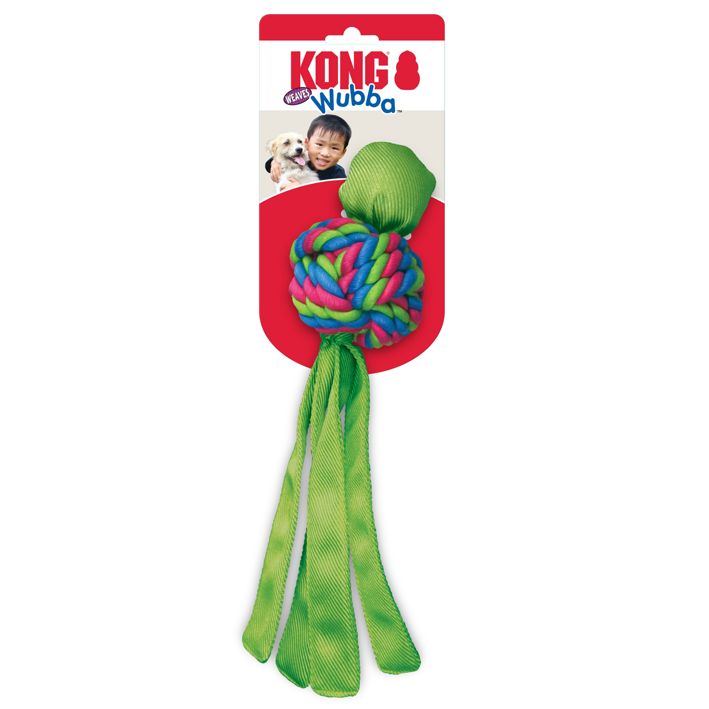 KONG Wubba Weaves Assorted