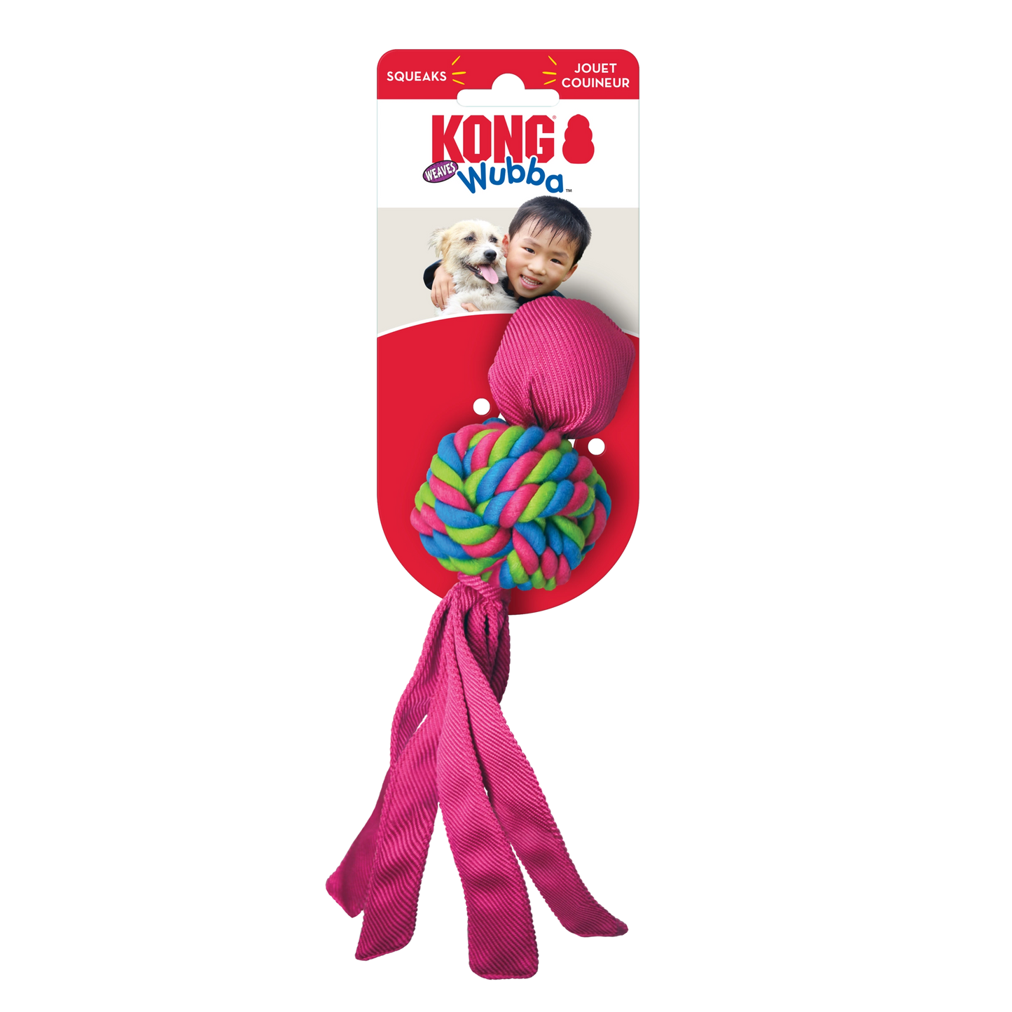 KONG Wubba Weaves Assorted