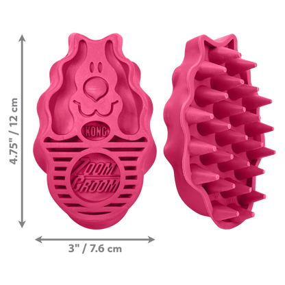 KONG ZoomGroom Raspberry