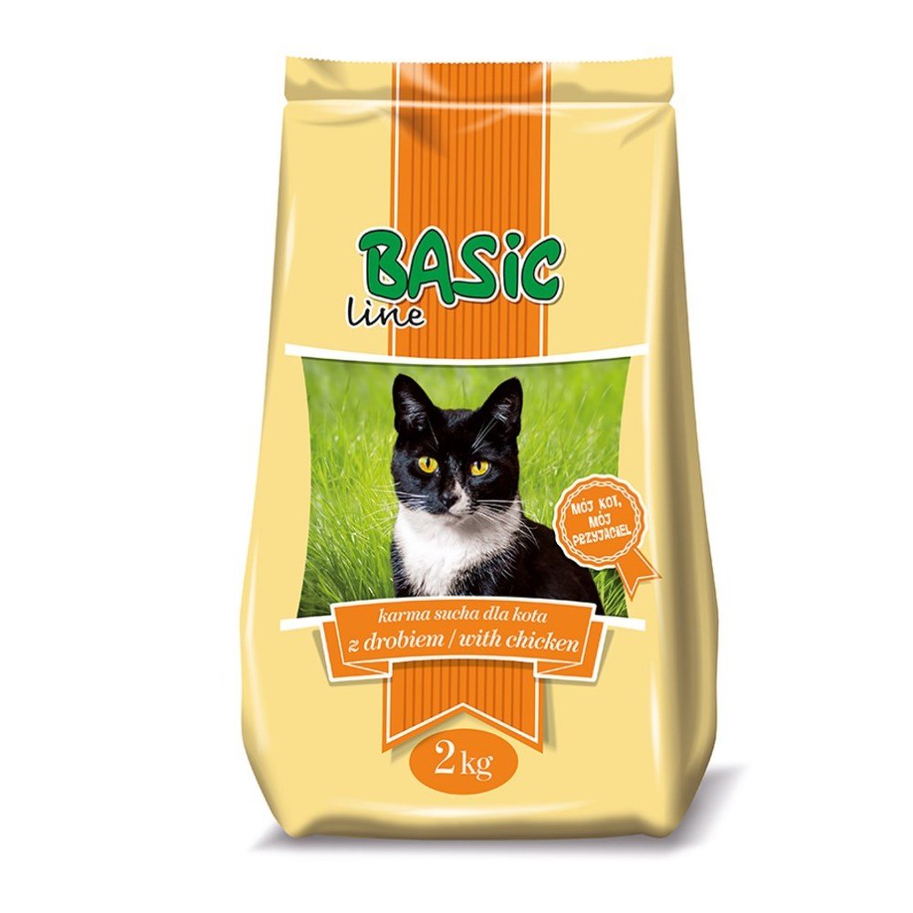 BASIC Dry Cat Food - Chicken - Petzone Kenya