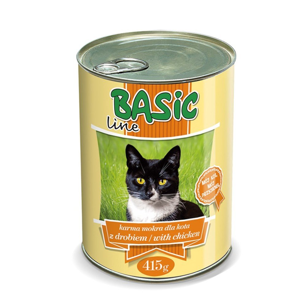 BASIC Wet Cat Food - 415Gr - Petzone Kenya