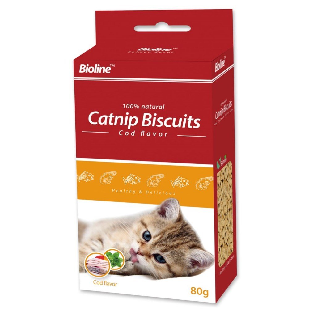 BIOLINE Catnip Biscuit 80Gr - Petzone Kenya