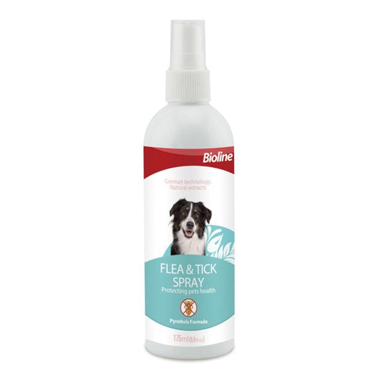 BIOLINE DOG FLEA AND TICK SPRAY - Petzone Kenya