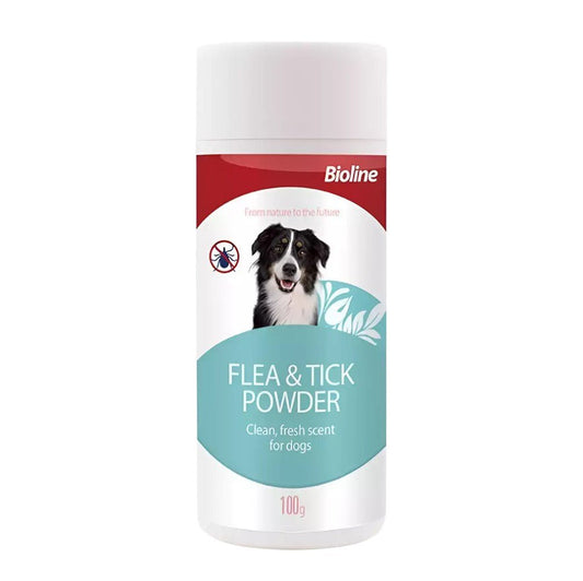 Bioline Flea & Tick Powder 100Gr - Petzone Kenya