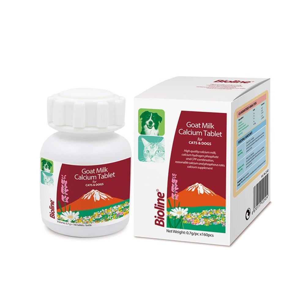 BIOLINE GOAT'S MILK CALCIUM TABLET - Petzone Kenya