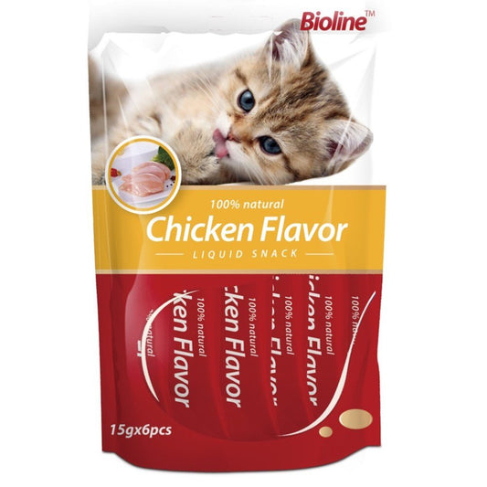 BIOLINE Meat Paste - 15Gr x 6pcs - Petzone Kenya