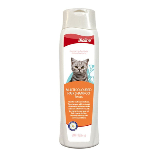 BIOLINE MULTI COLOURED HAIR SHAMPOO FOR CATS - Petzone Kenya