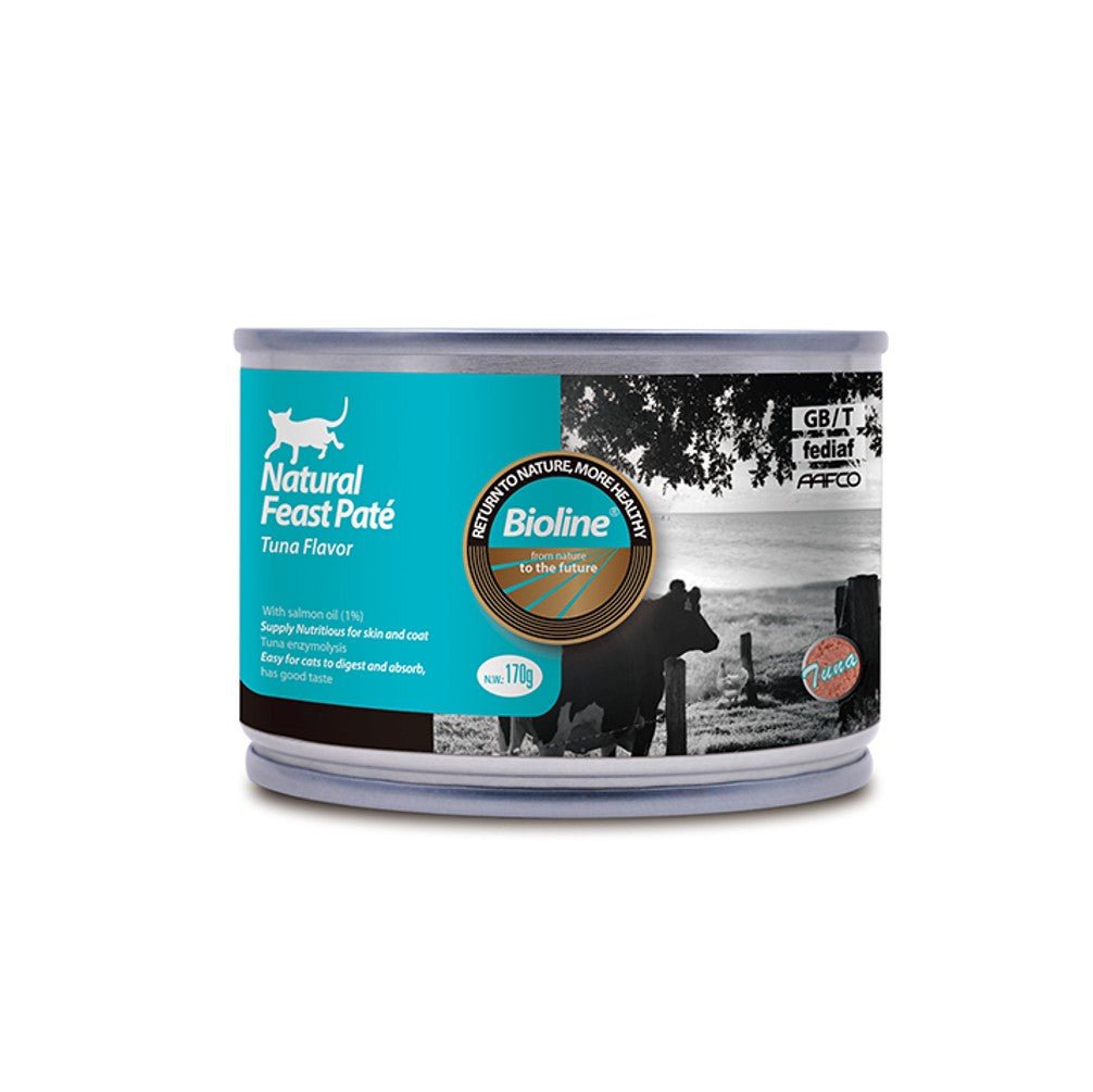 BIOLINE Natural Feast Pate Cat Can 170g - Petzone Kenya