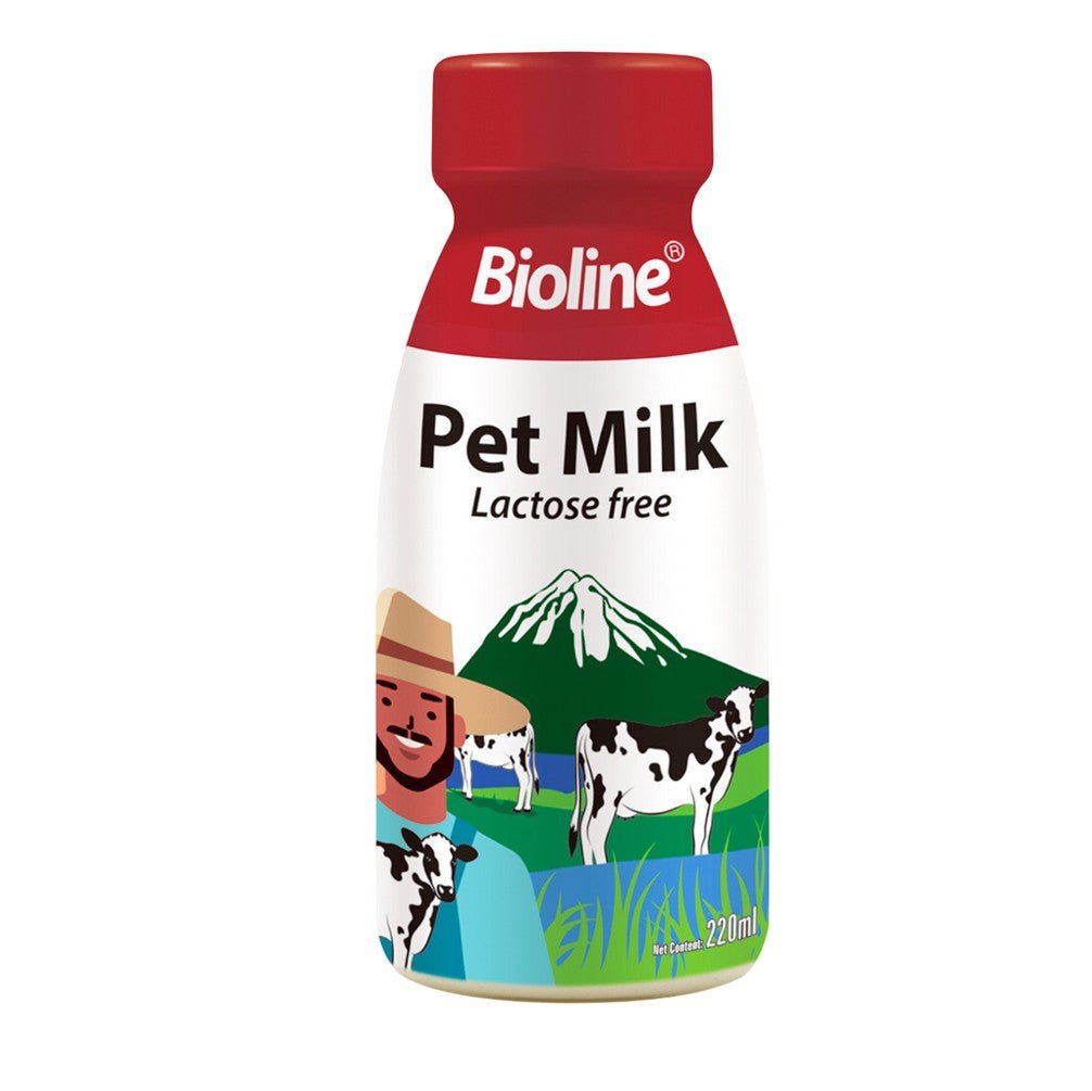 Bioline Pet Milk (Lactose-Free) for Cats & Dogs - 220ml - Petzone Kenya