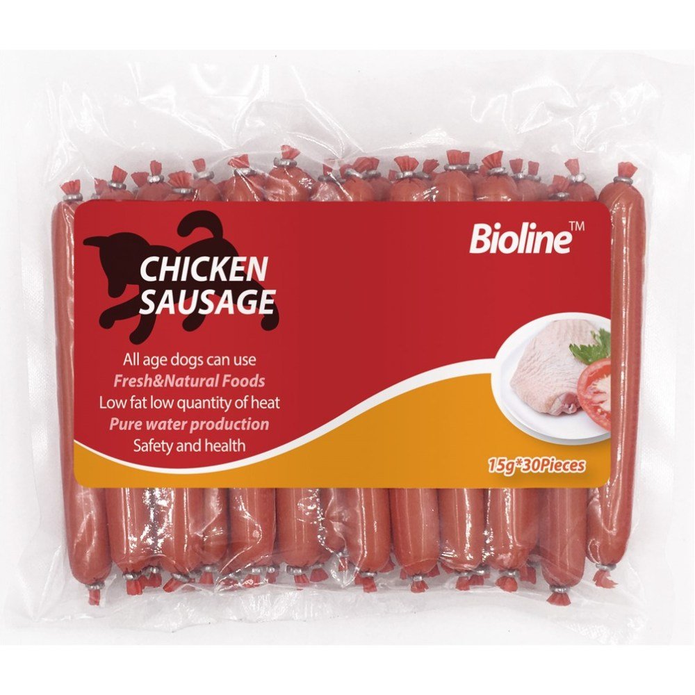 Bioline Sausage - 30pcs x 15Gr - Petzone Kenya