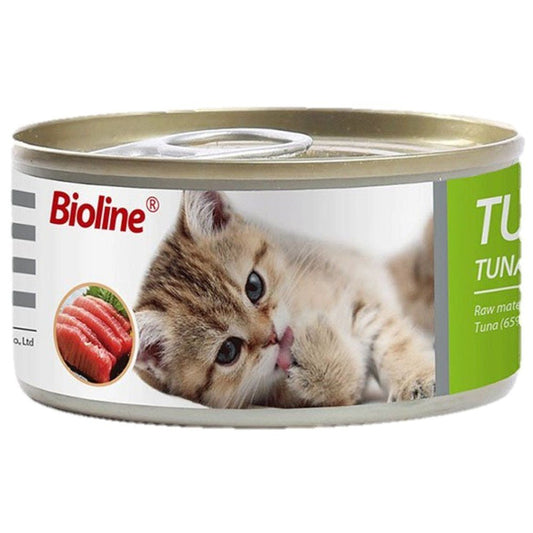 BIOLINE Tuna Can - 80Gr - Petzone Kenya