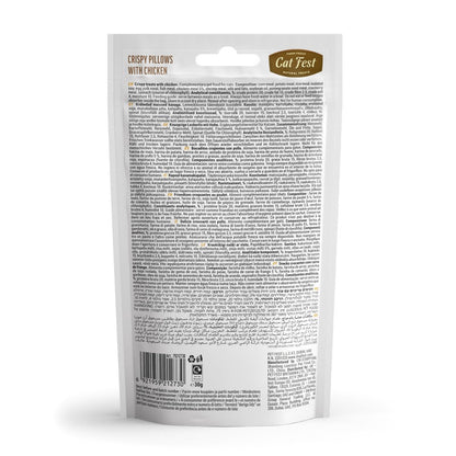 CAT FEST Gentle Dental Crispy pillows with Chicken Cream - 30Gr - Petzone Kenya