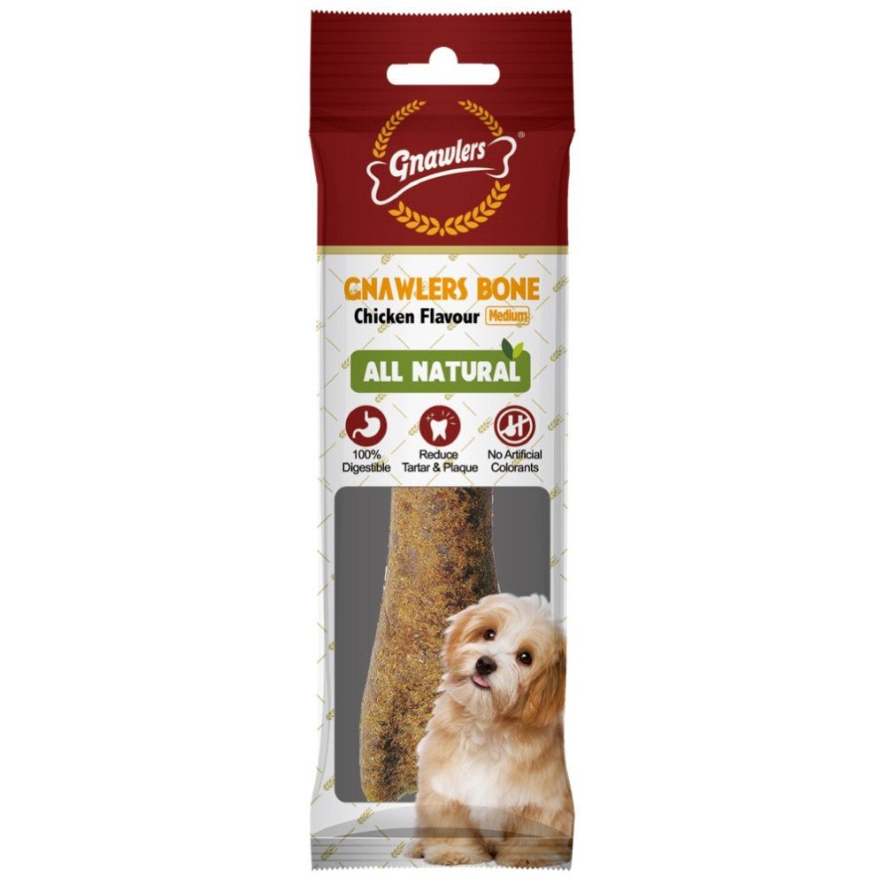 Gnawlers 5" Medium Bone - 90Gr - Petzone Kenya