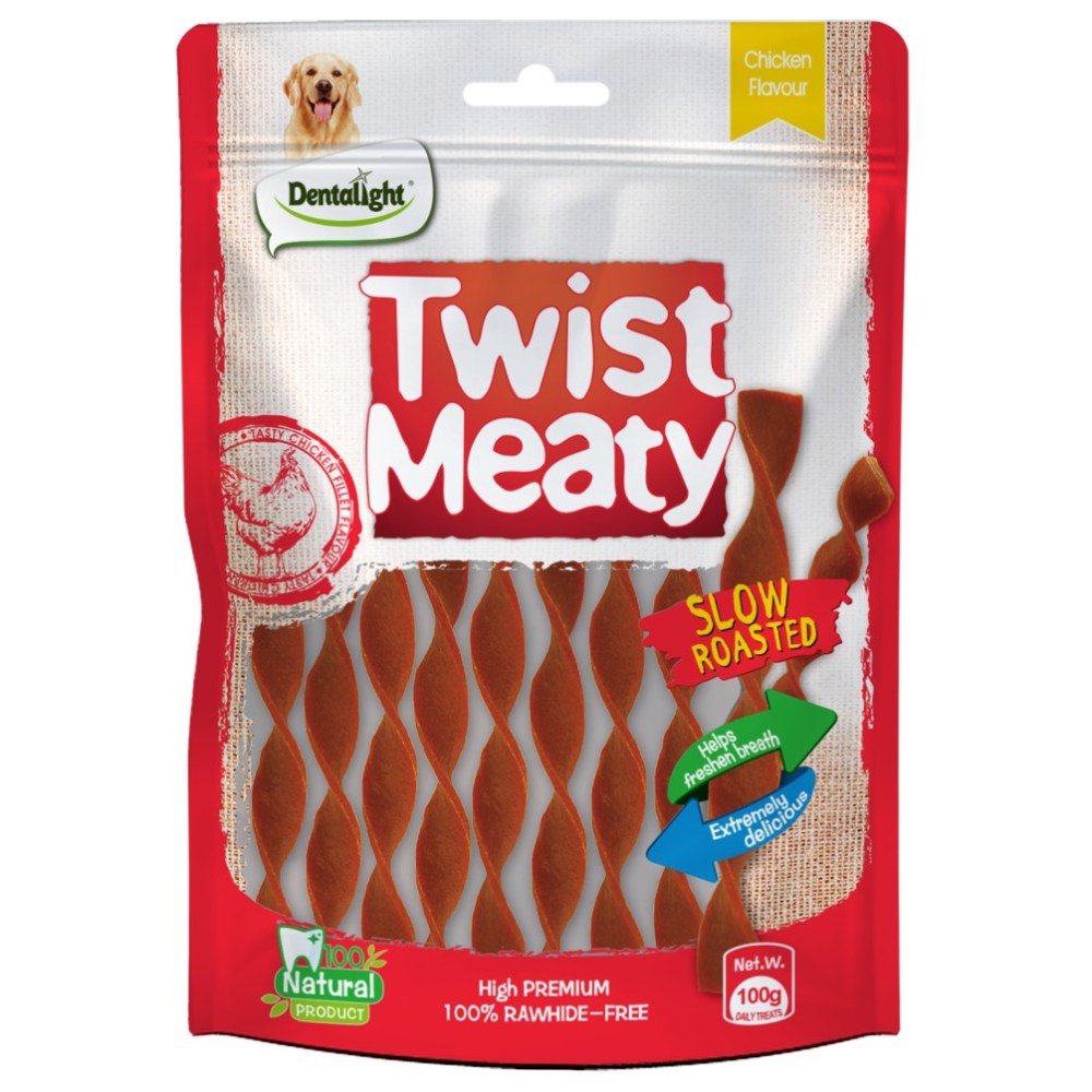 Gnawlers 5" Twist Meaty - 100Gr - Petzone Kenya