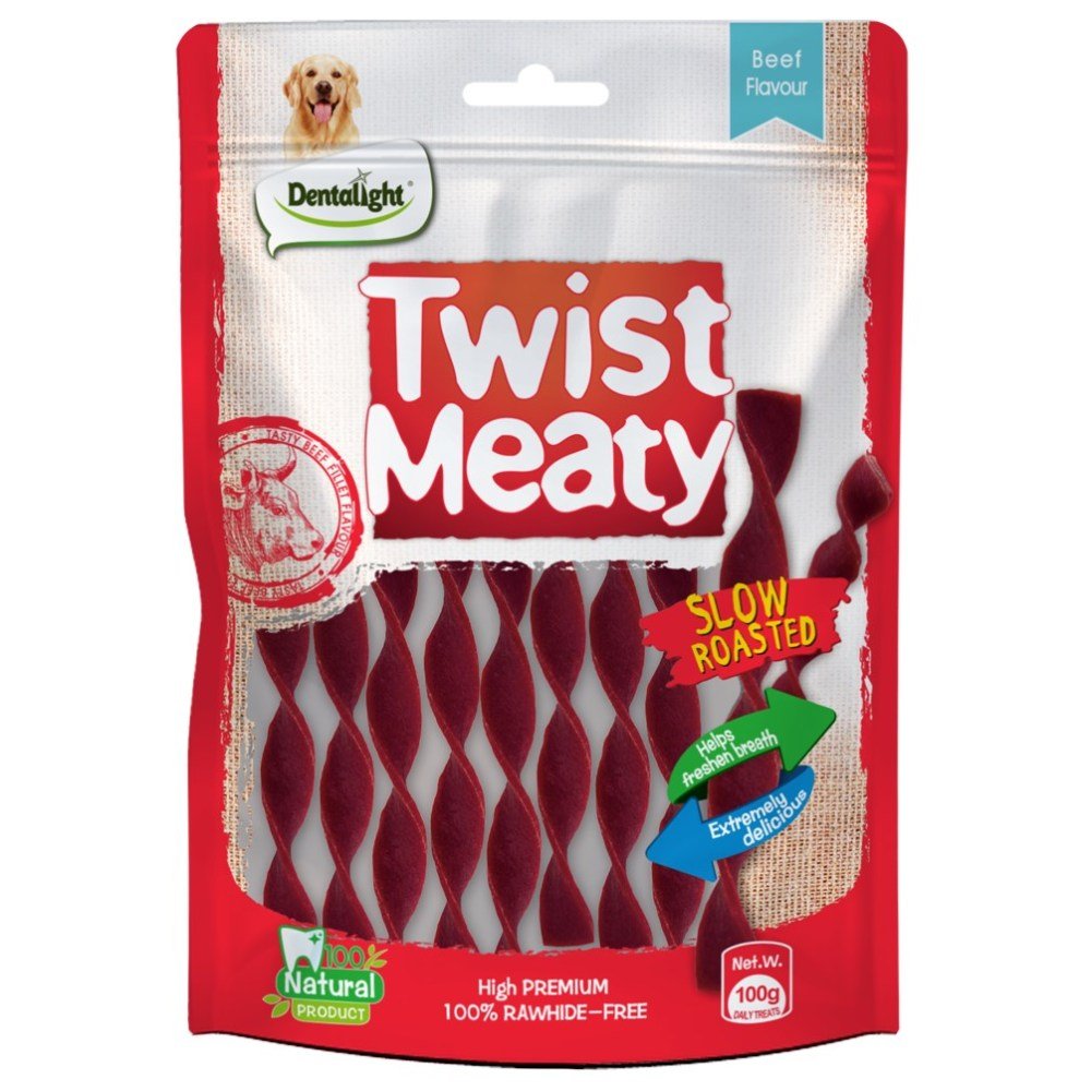 Gnawlers 5" Twist Meaty - 100Gr - Petzone Kenya