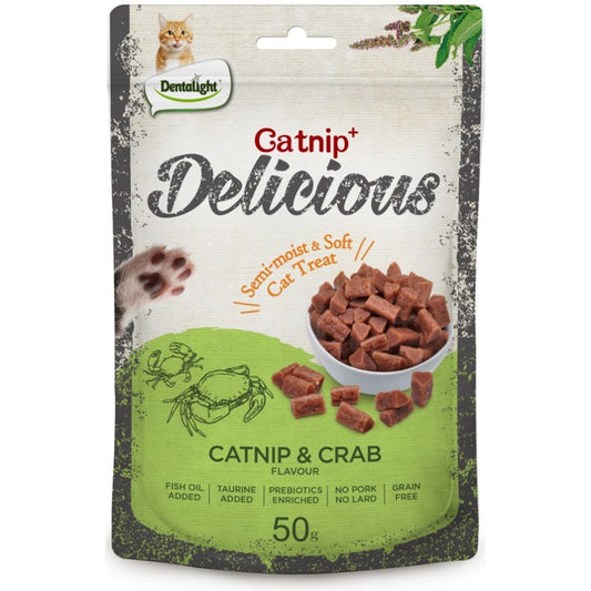 Gnawlers Catnip+ Delicious Crab Flavour 50Gr - Petzone Kenya