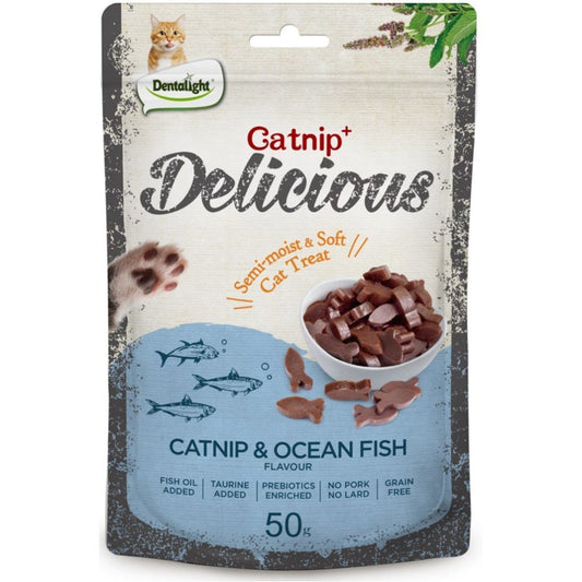 Gnawlers Catnip+ Delicious Ocean Fish Flavour 50Gr - Petzone Kenya