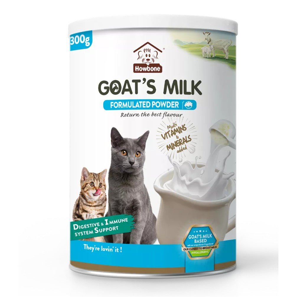 Howbone Goat's Milk - Formulated Powder for Cats 300g - Petzone Kenya