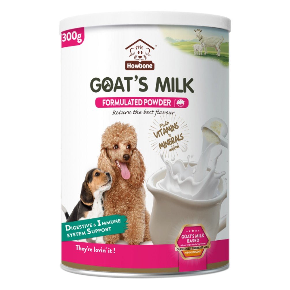 Howbone Goat's Milk - Formulated Powder for Dogs 300g - Petzone Kenya