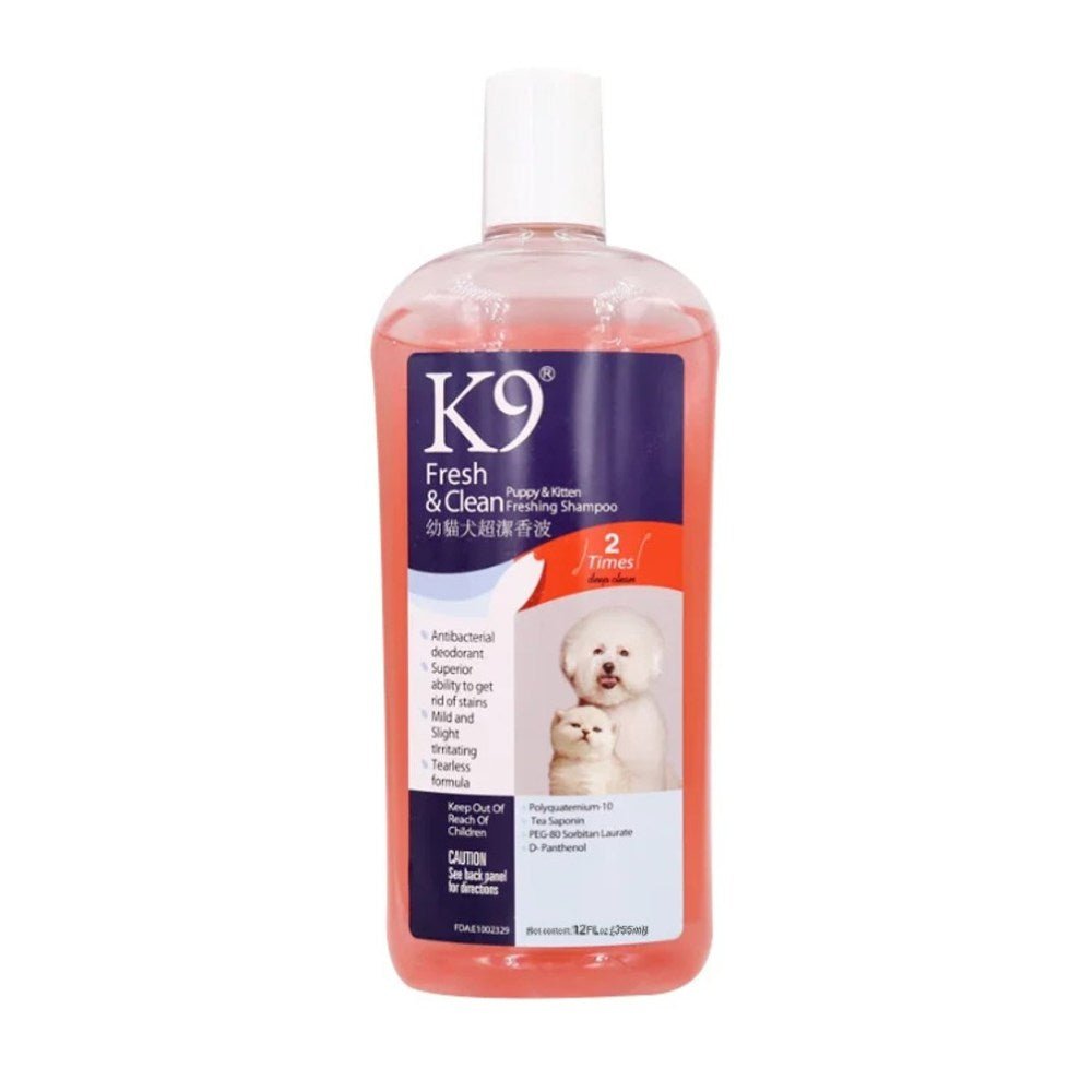 K9 Puppy Kitten Freshing Shampoo - Petzone Kenya