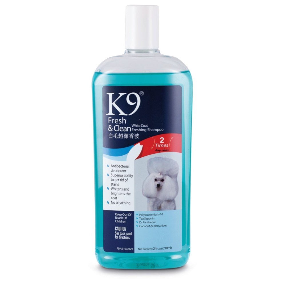 K9 White Coat Freshing Shampoo for Dogs - Petzone Kenya