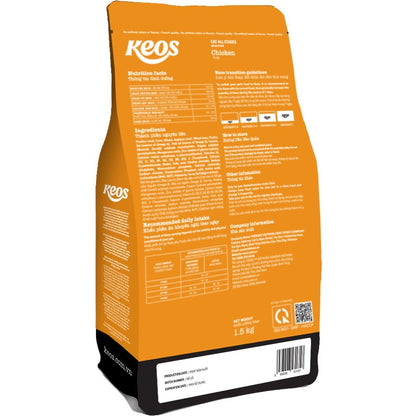 KEOS Cat All Stages - Chicken 1.5Kg - Petzone Kenya