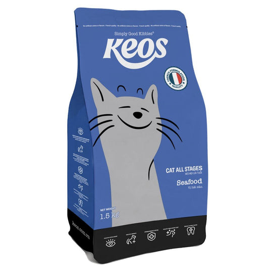 KEOS Cat All Stages – Seafood - Petzone Kenya