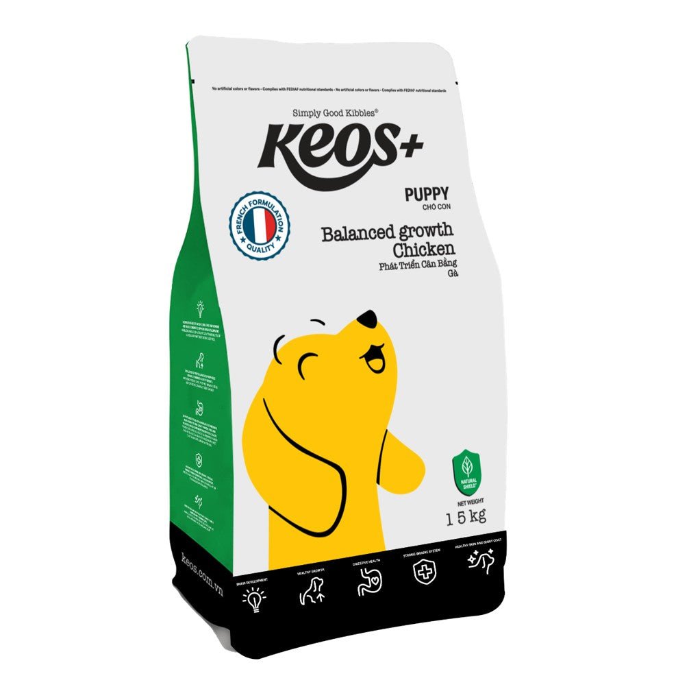 KEOS+ Puppy Balanced Growth - Chicken 1.5Kg - Petzone Kenya