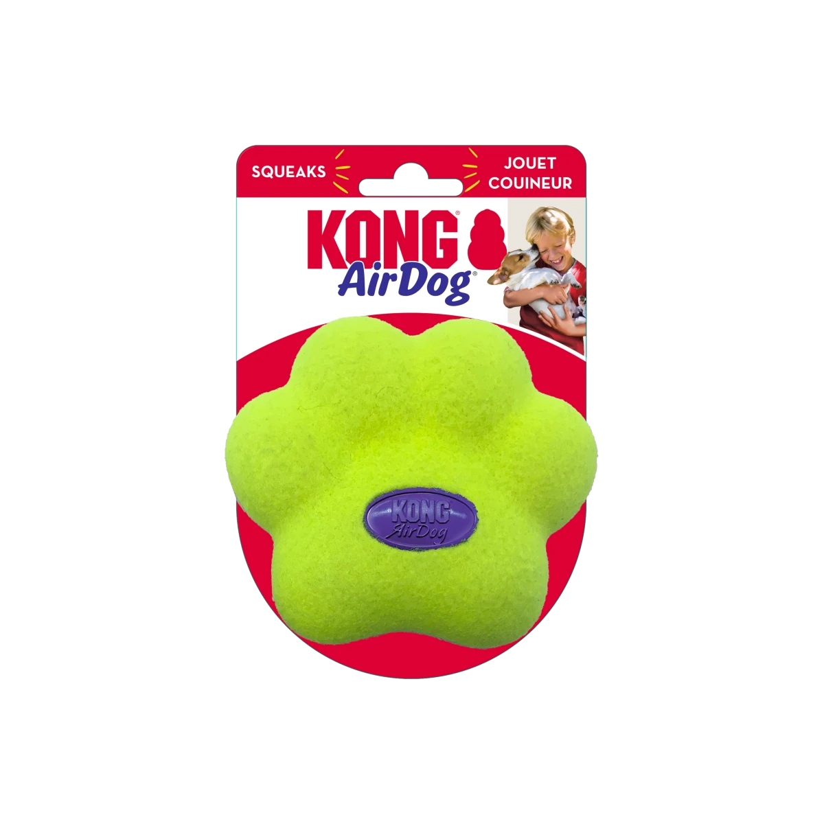 KONG AirDog Squeaker Paw - Petzone Kenya