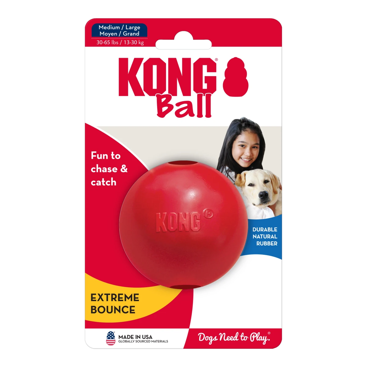 KONG Ball w/Hole - Petzone Kenya