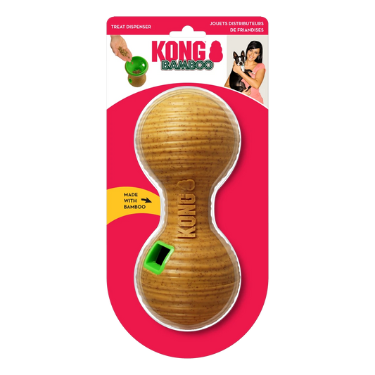 KONG Bamboo Feeder Dumbbell - Petzone Kenya