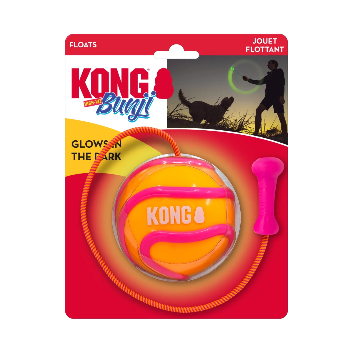 KONG Bunji High - Viz Ball Assorted - Petzone Kenya