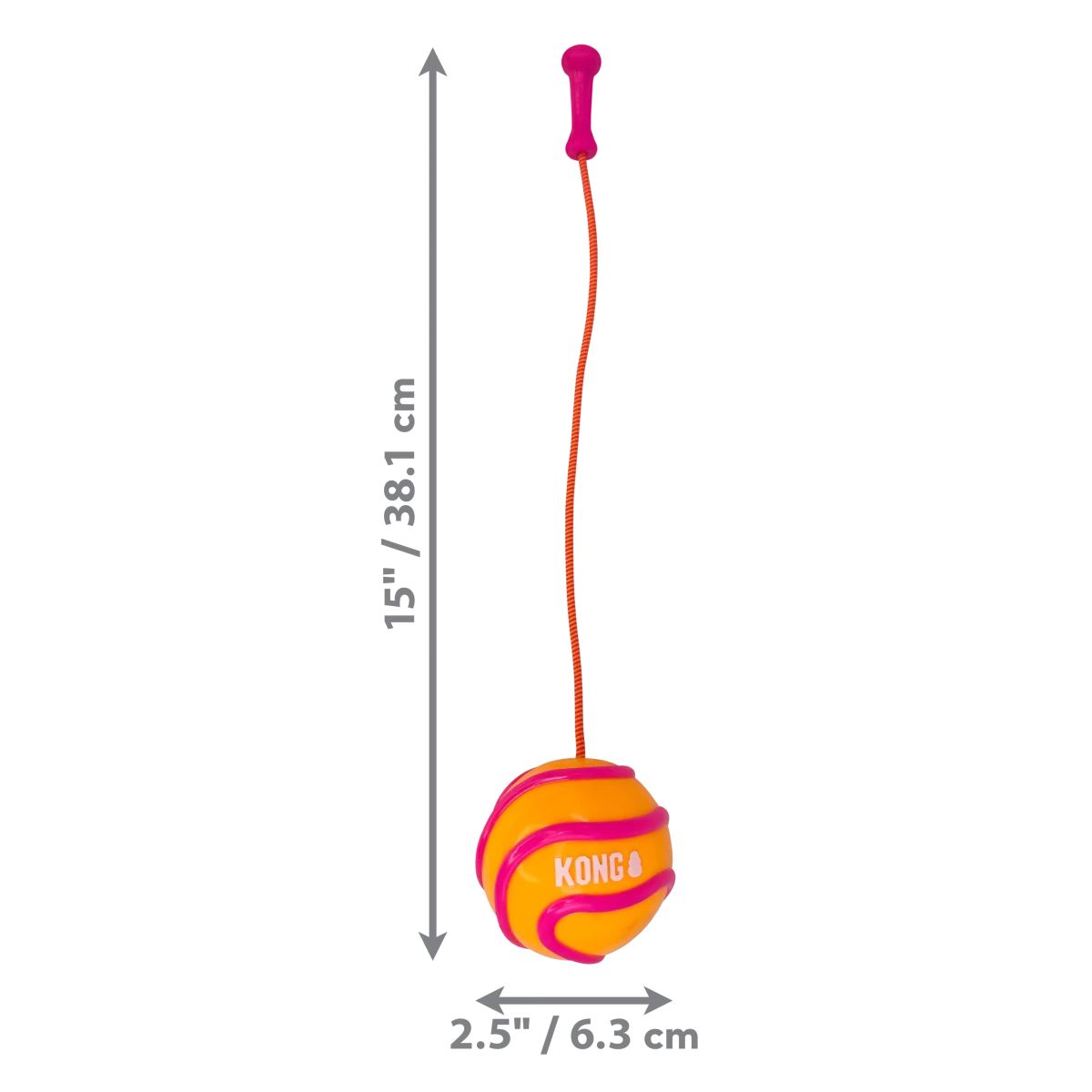 KONG Bunji High - Viz Ball Assorted - Petzone Kenya