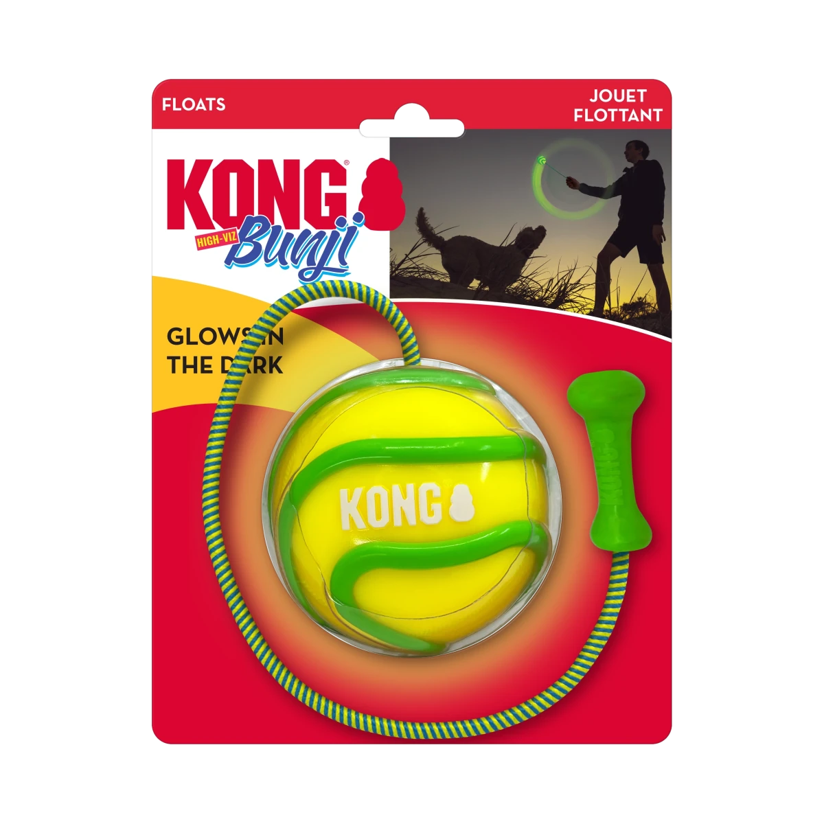 KONG Bunji High - Viz Ball Assorted - Petzone Kenya