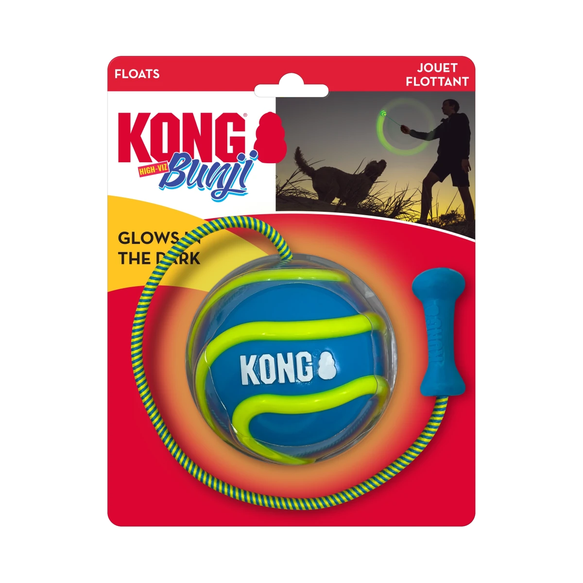 KONG Bunji High - Viz Ball Assorted - Petzone Kenya