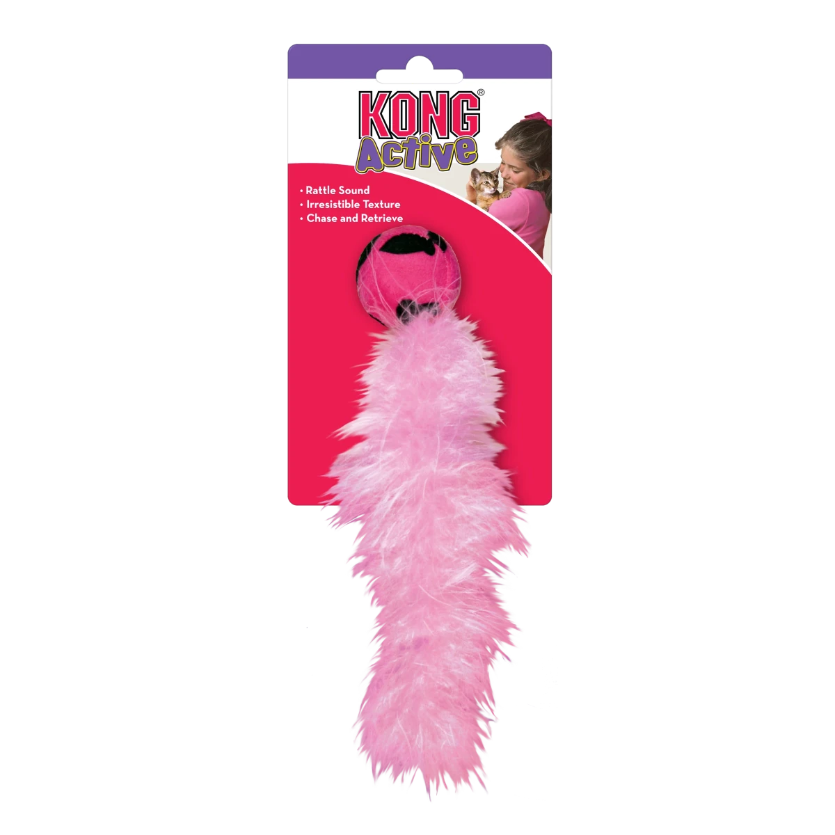 KONG Cat Active Wild Tails Assorted - Petzone Kenya